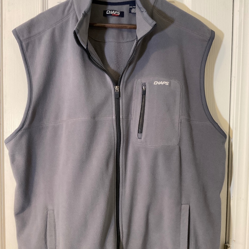 Chaps Full Zipper Vest
